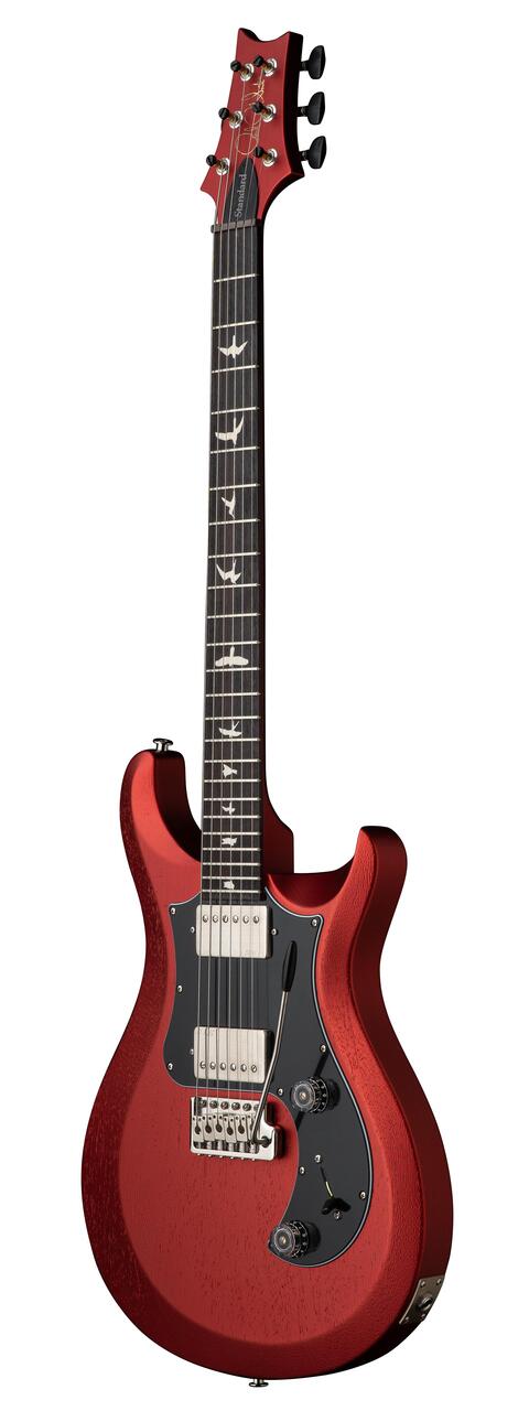 PRS S2 Standard 24 Satin Electric Guitar in Red Apple Metallic